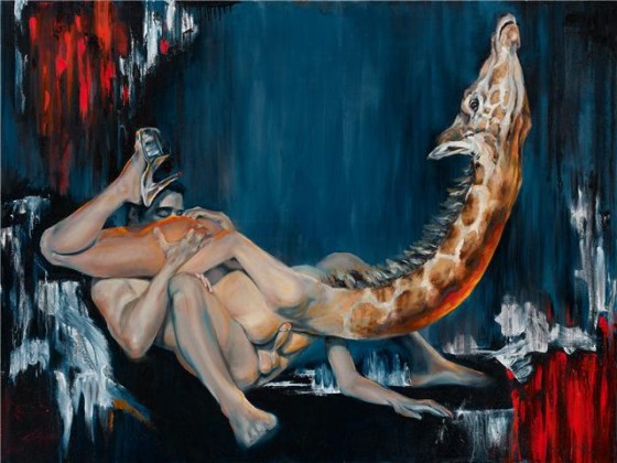 560px x 420px - Paintings by Crystal Barbre - Violet Blue Â® | Open Source Sex